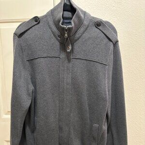 Banana Republic Zip Up Turtleneck Sweater